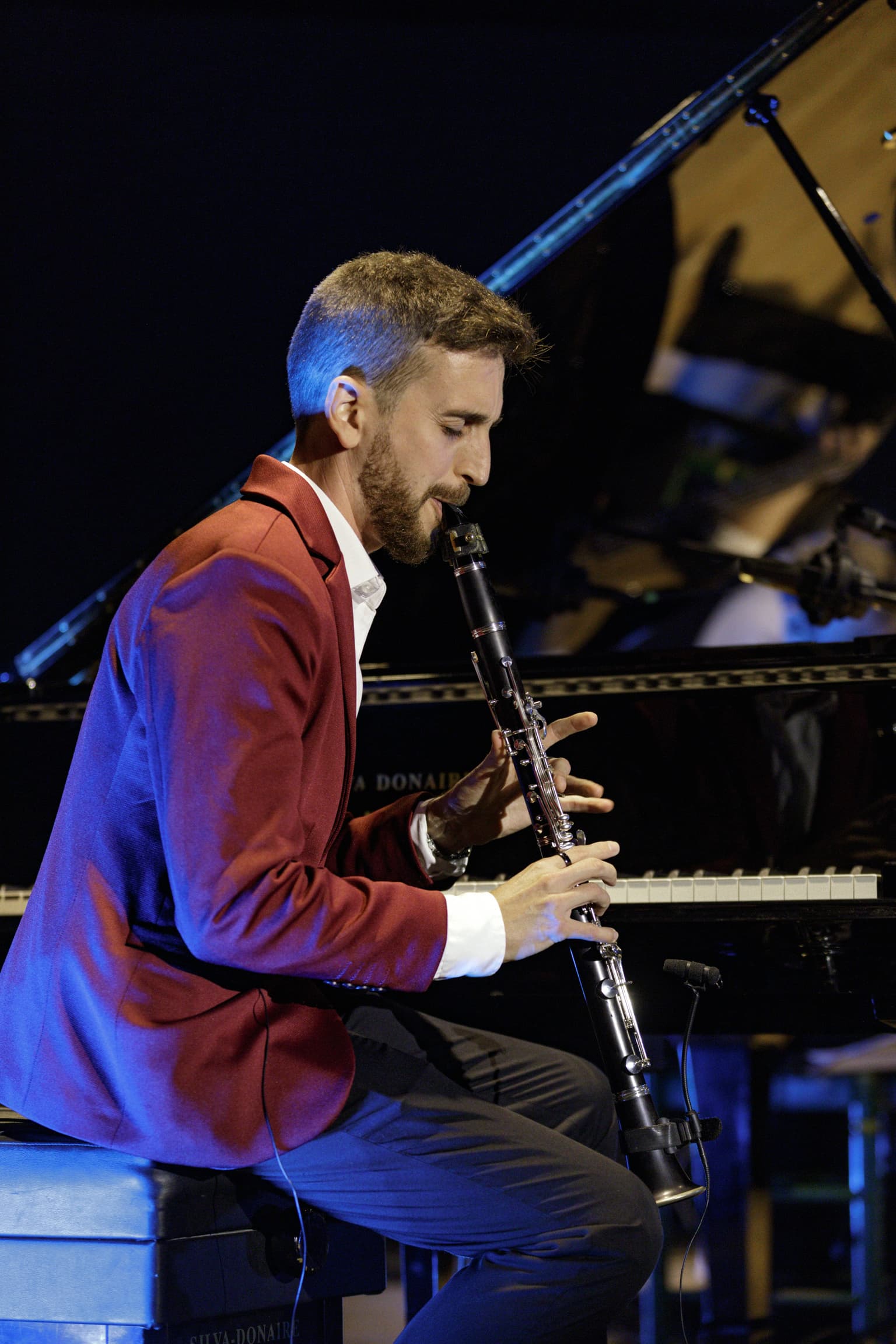 Josemi Castaño con clarinete y piano