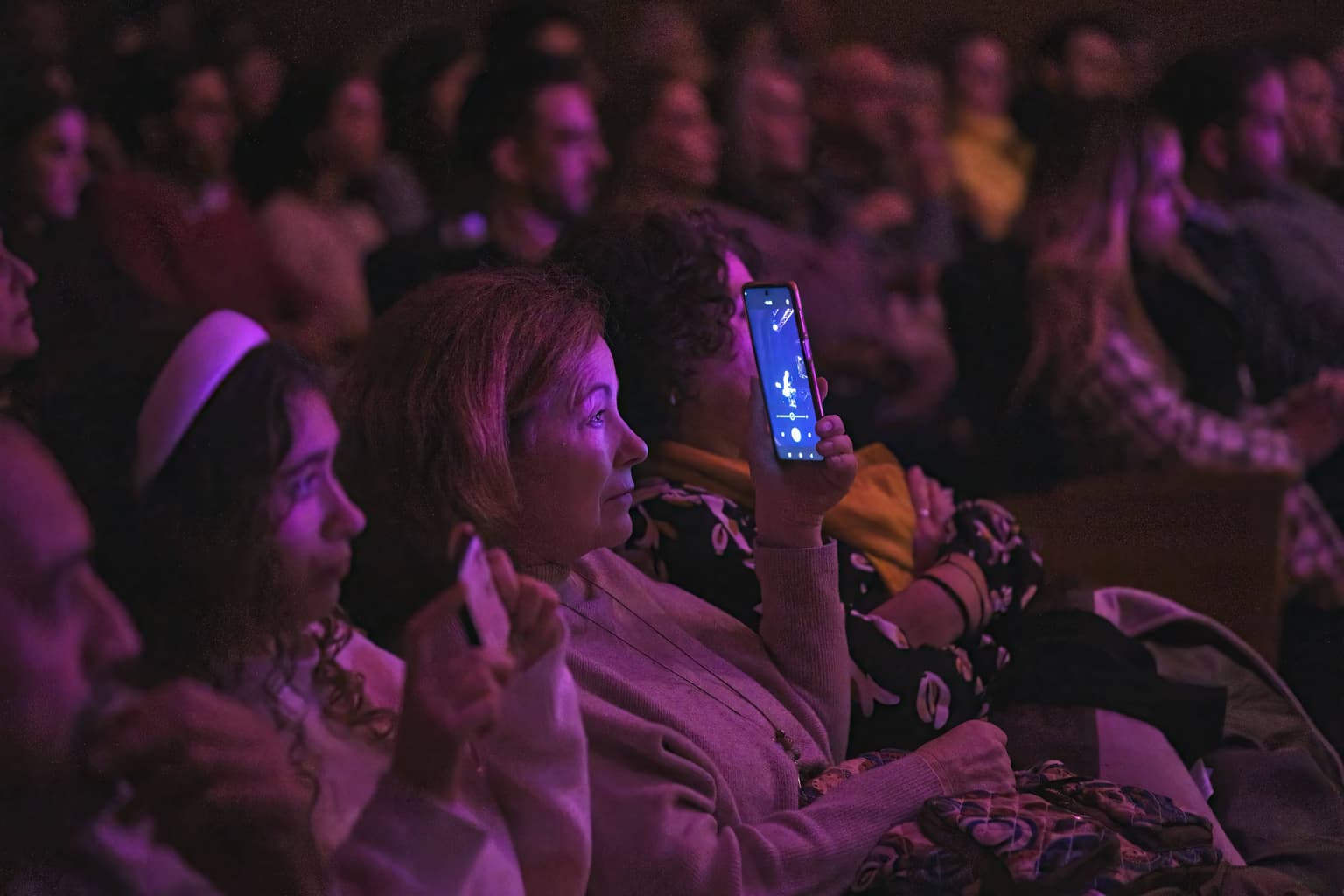 Público disfrutando del espectáculo