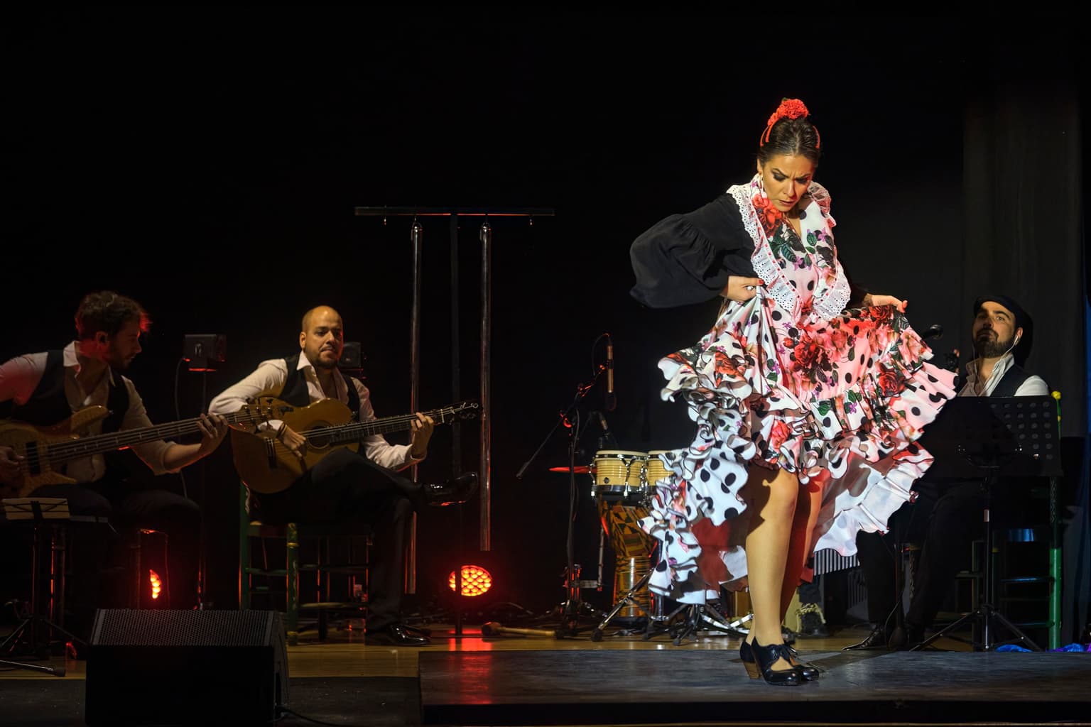 Josemi en primer plano con clarinete